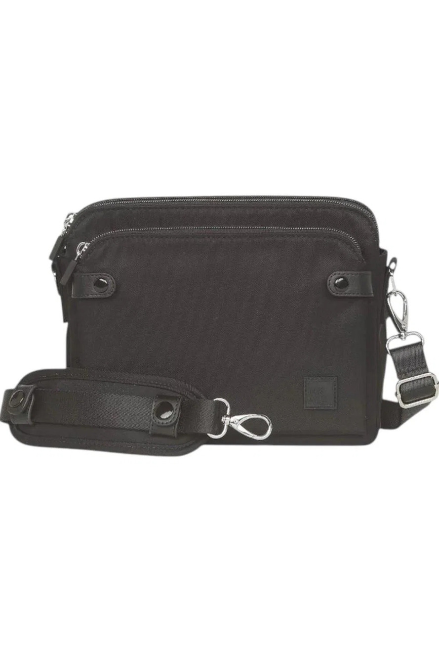 IHKWIP The Champion Crossbody with Padded Shoulder Strap Black